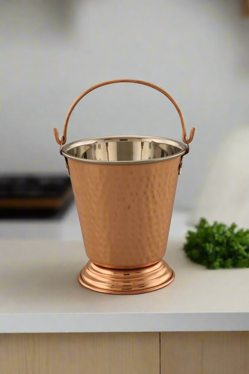 Steel Copper Balti