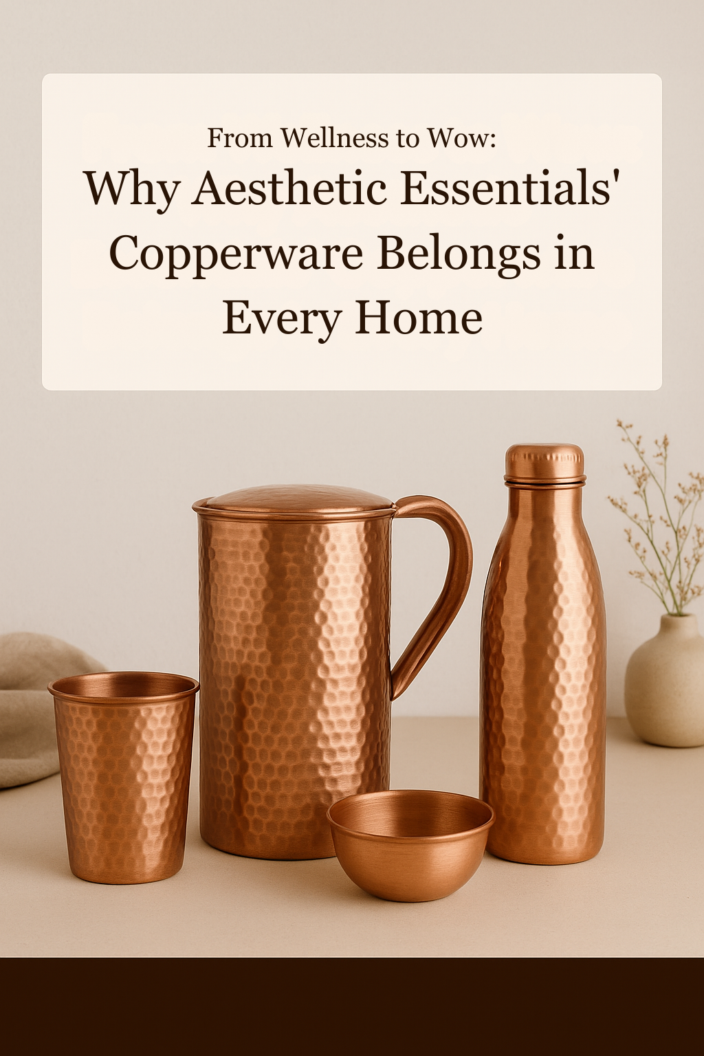 From Wellness to Wow: Why Aesthetic Essentials' Copperware Belongs in Every Home