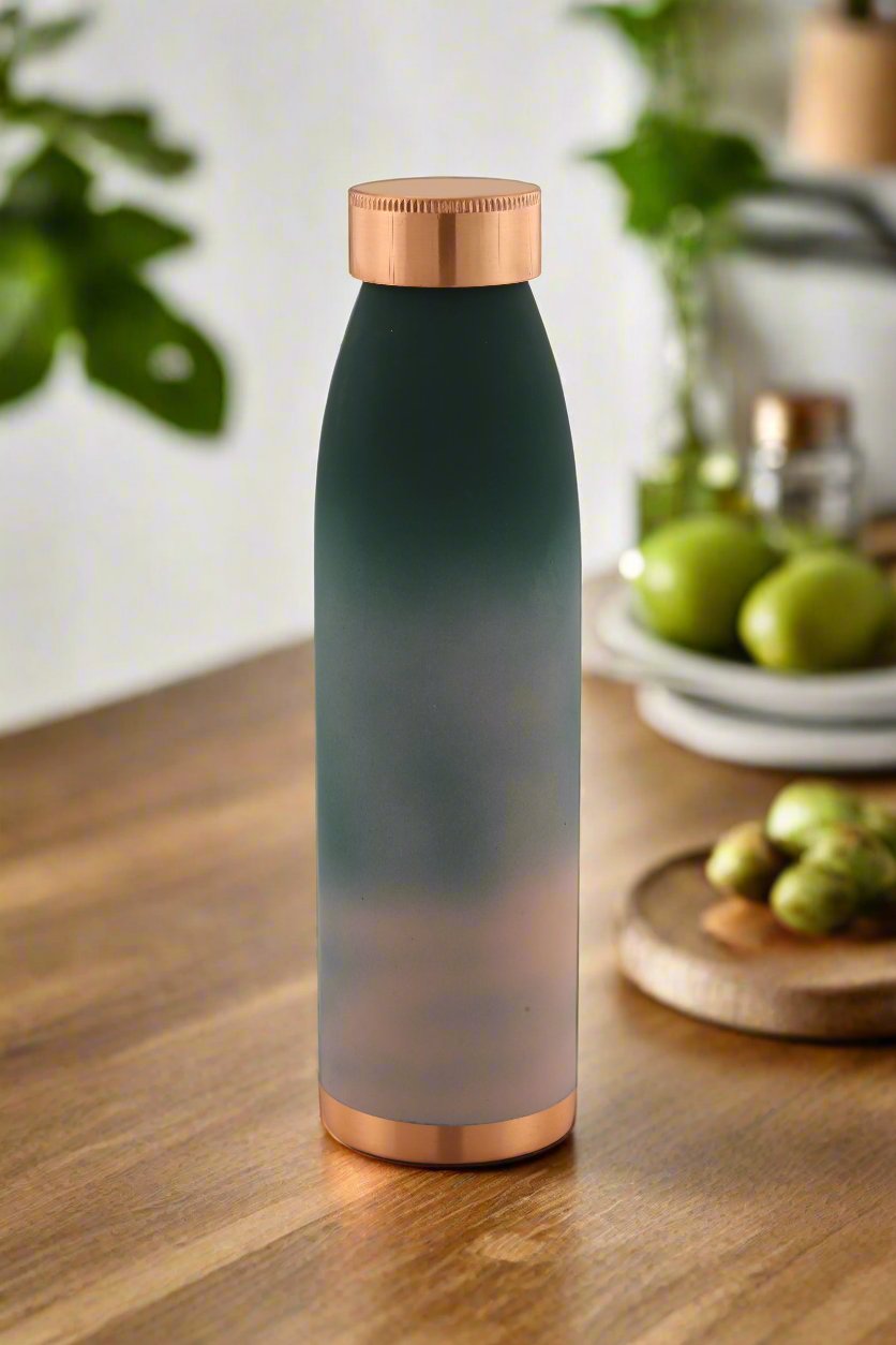 Dr. Taamba Bottle - Green and Beige Gradient