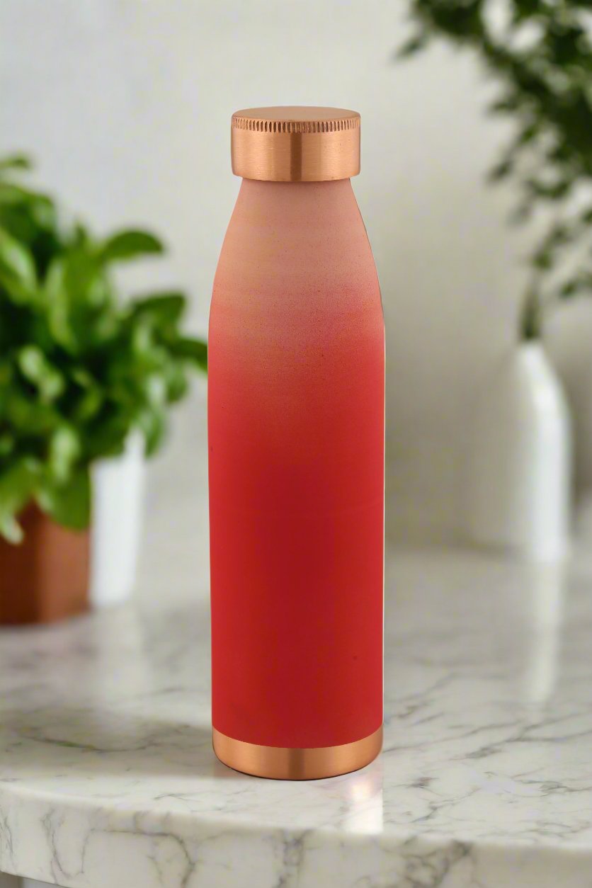 Dr. Taamba Bottle - White and Red Gradient (Pinkish)