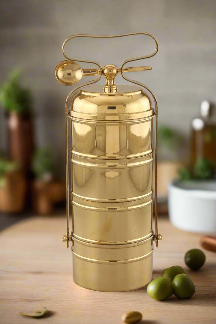 Brass Lunch Box (4 Box)