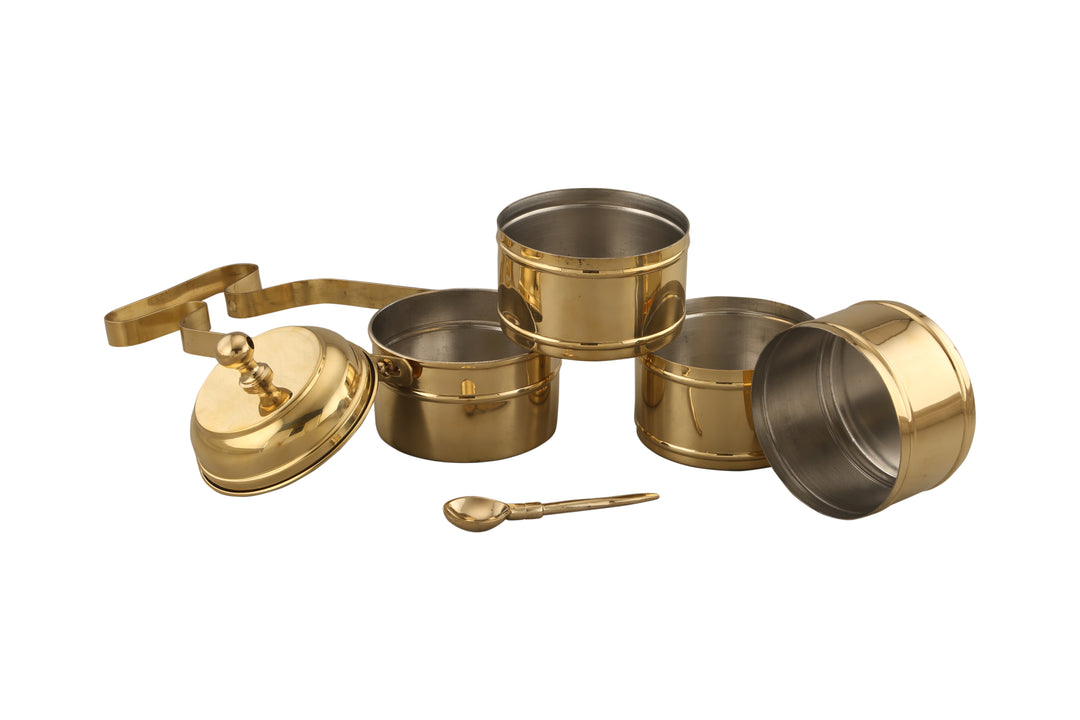 Brass Lunch Box (4 Box)