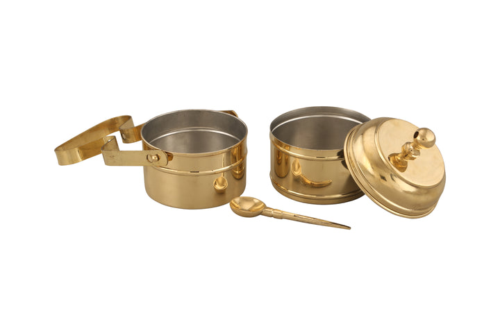 Brass Lunch Box (2 Box)