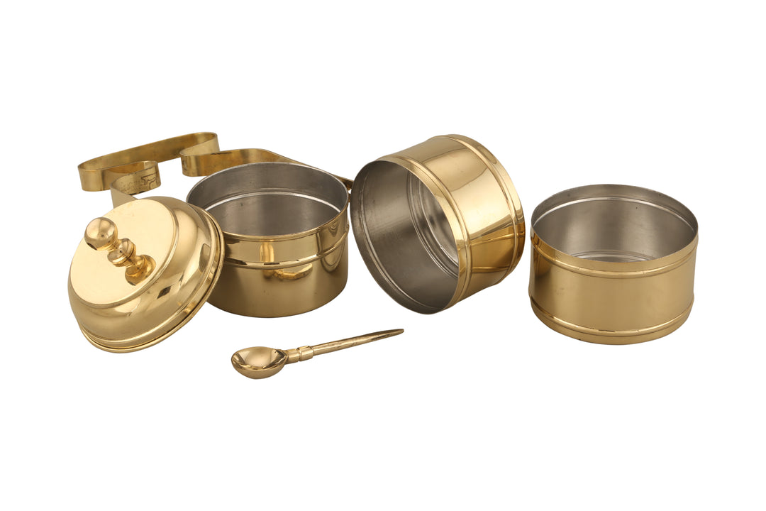 Brass Lunch Box (3 Box)