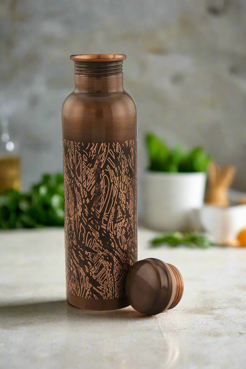 Antique Ozone Copper Bottle