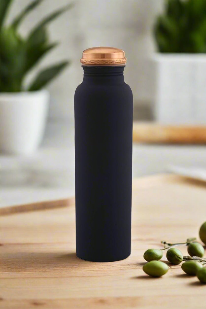 Velvet Touch Finish Bottle Blue