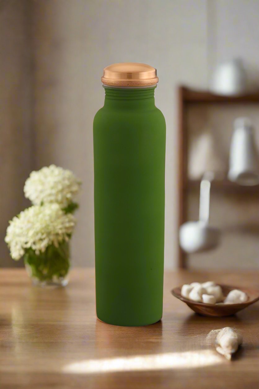 Velvet Touch Finish Bottle Green