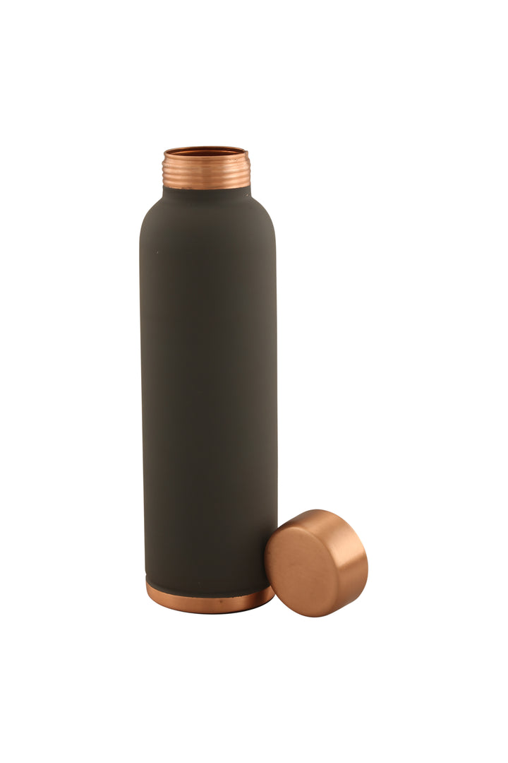 Vital Velvet Touch Finish Copper Bottle - Grey