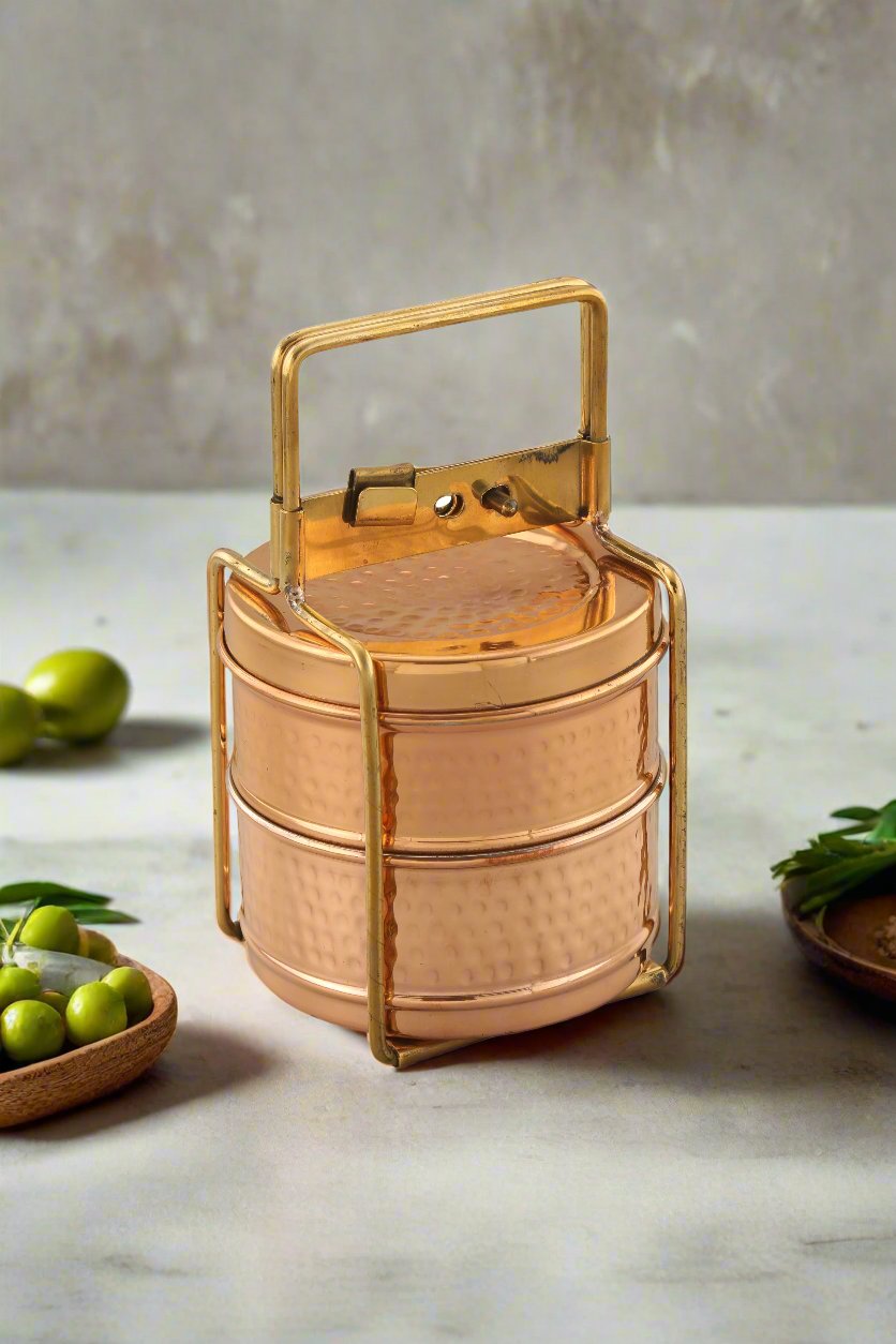 Copper Tiffin Box