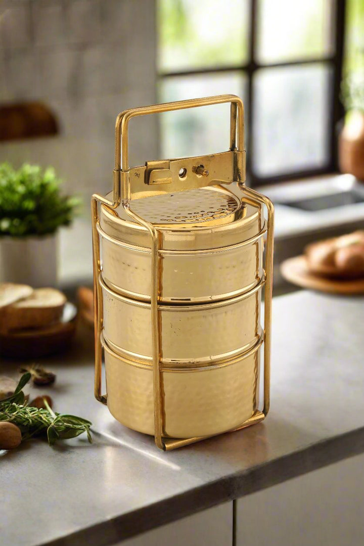 Brass Tiffin Box