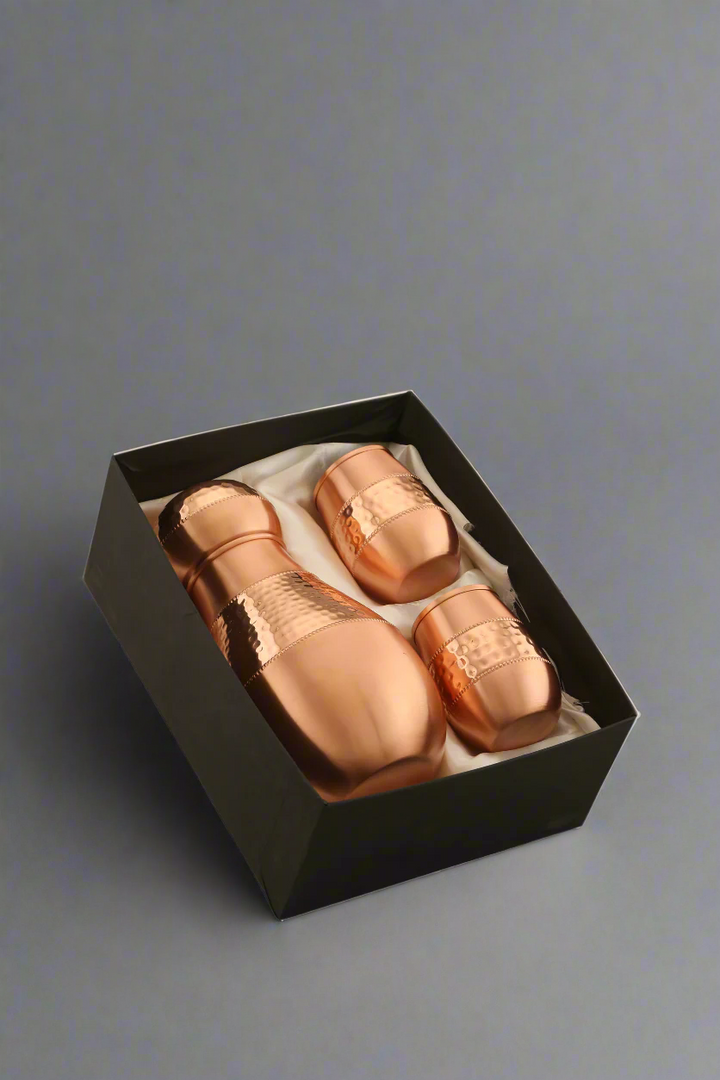 Copper Bottle gift set (Copper)